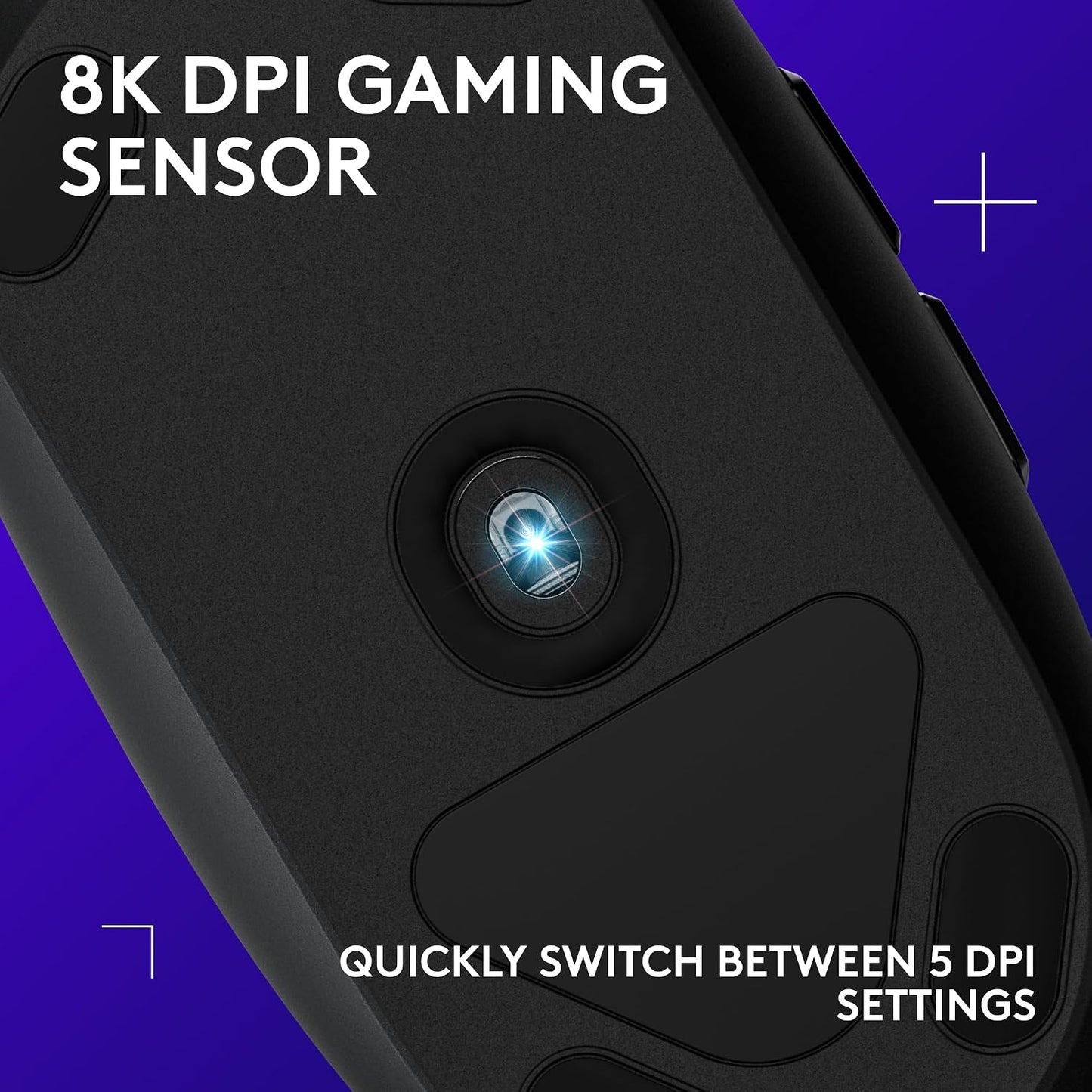 Logitech G203 Wired Gaming Mouse - Black | LIGHTSYNC RGB, On-Board Memory, 6 Programmable Buttons, Compabile with PC/Mac