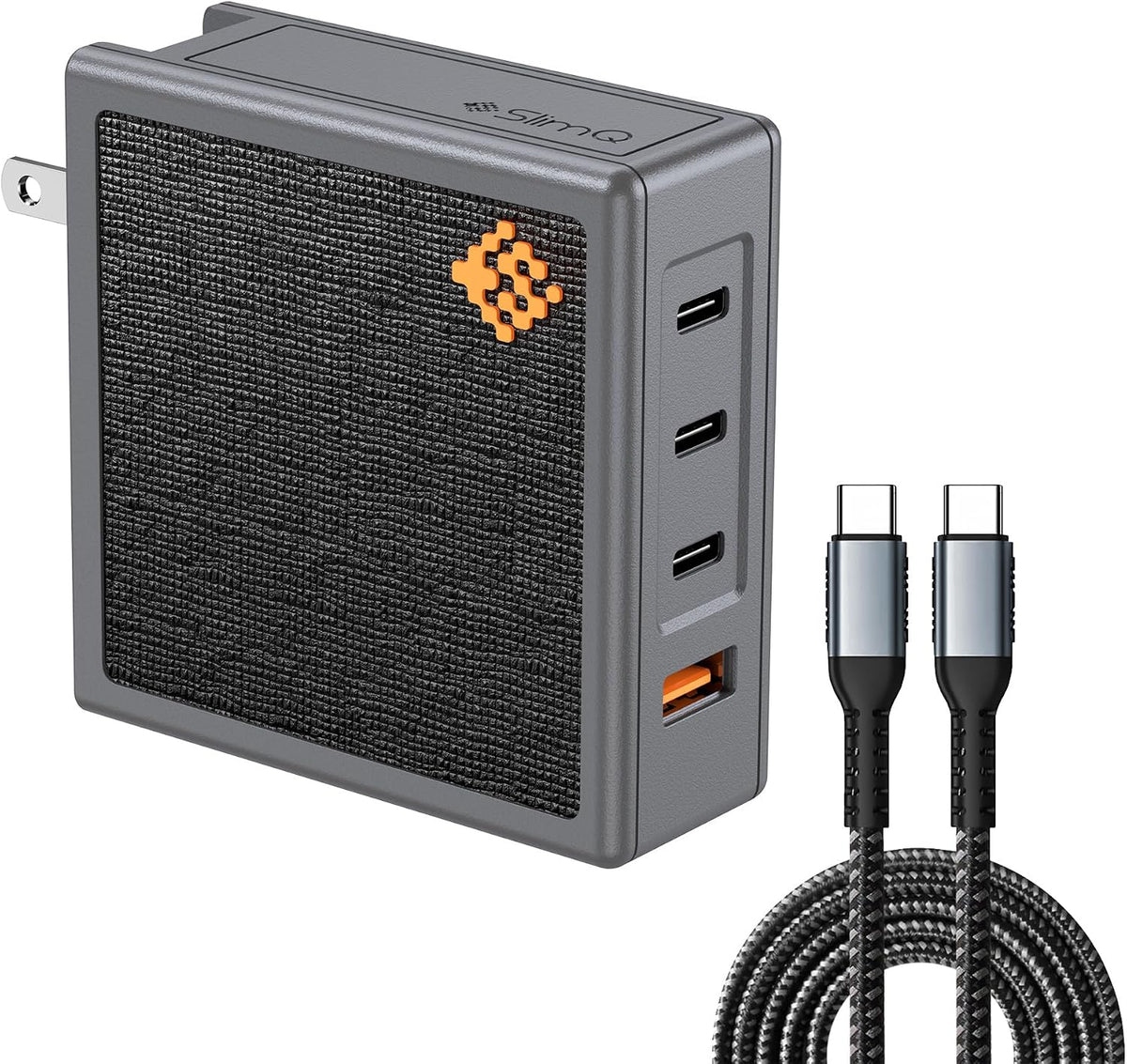 SlimQ 150W Gaming Laptop Charger, 3-Port, Global Use, with Extension Cable