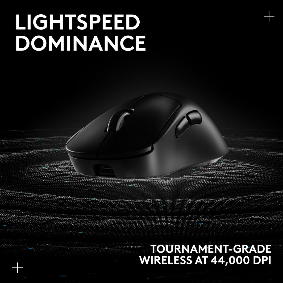 Logitech G PRO X Superlight 2 DEX Wireless Gaming Mouse - Black