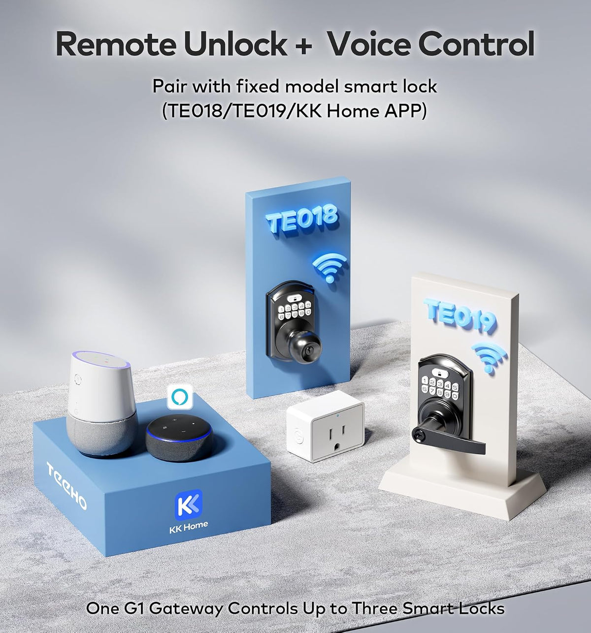 TEEHO G1 Gateway WiFi Bridge for Smart Lock