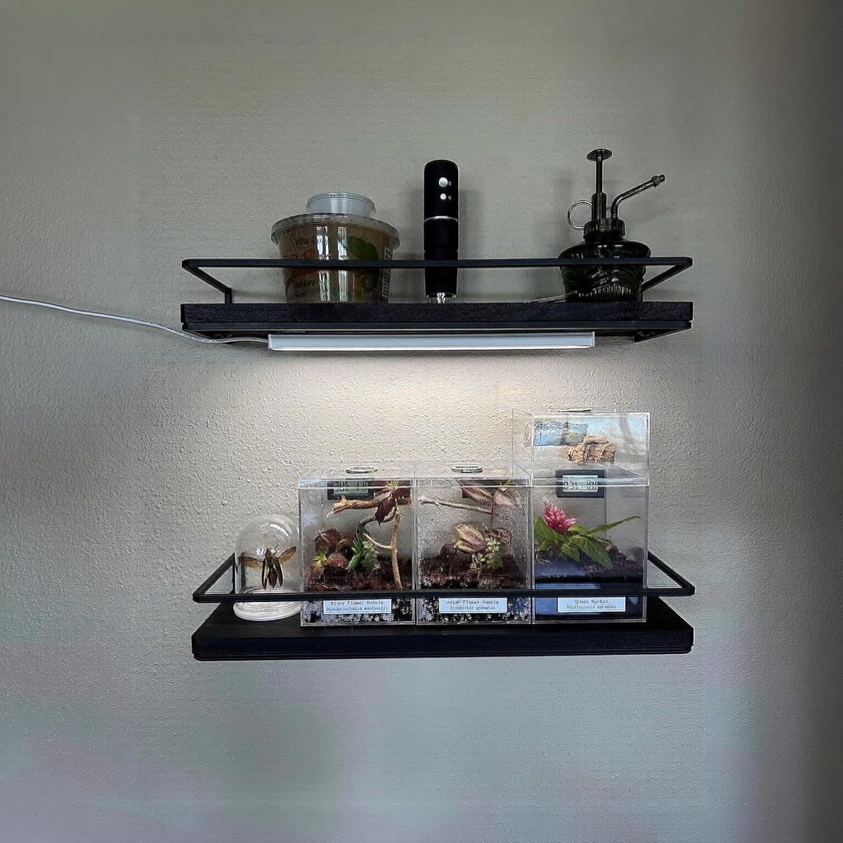 ASOKO 12 Inch Under Counter LED Lights Dimmable 5000K Plug in Light