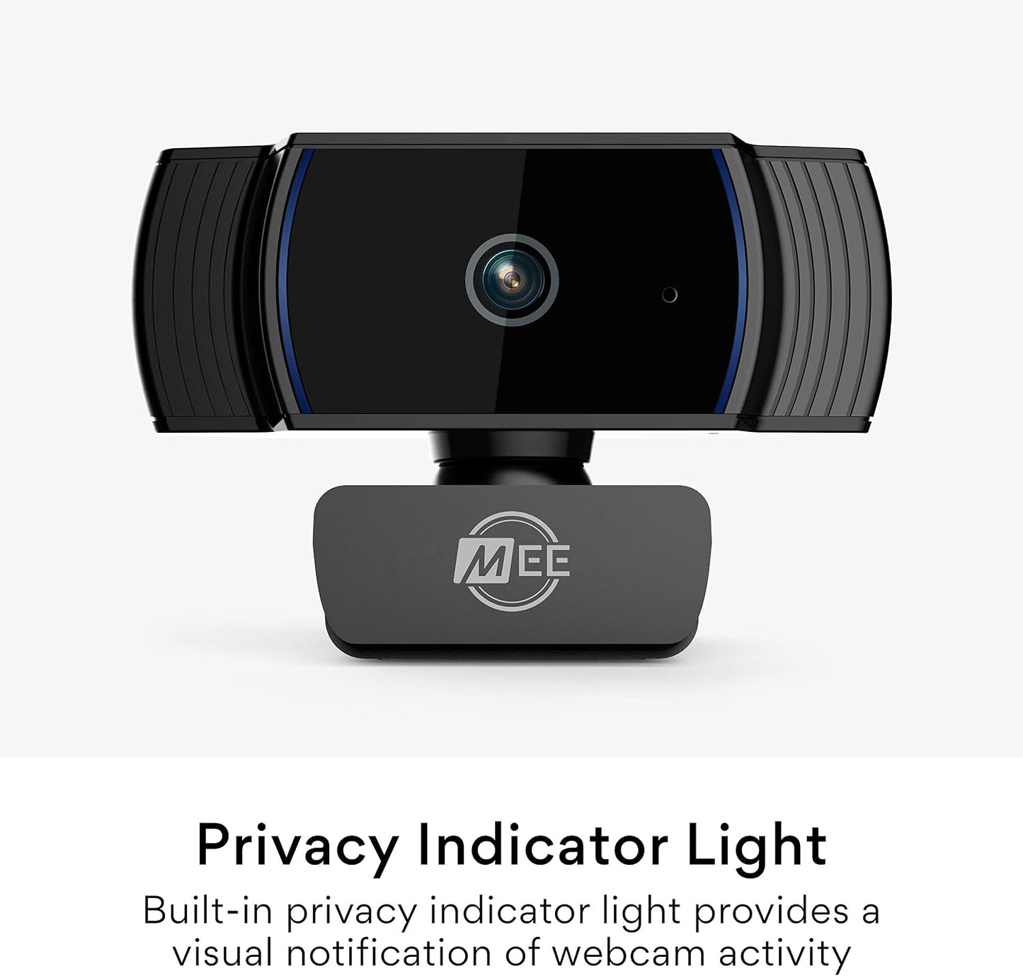 MEE Audio C6A 1080p HD Webcam with Microphone, Autofocus, Low Light Correction, 360° Rotation; USB Streaming Web Camera for Video Calling via Zoom/Hangouts/Skype on Computer PC Mac Laptop Desktop