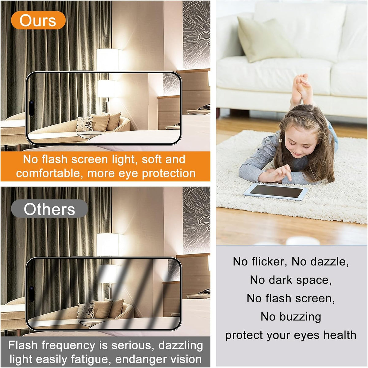 ZP 20W LED Light Bulb 4 Pack Corn Bulb 5000K Daylight Bulb E26/E27 Base