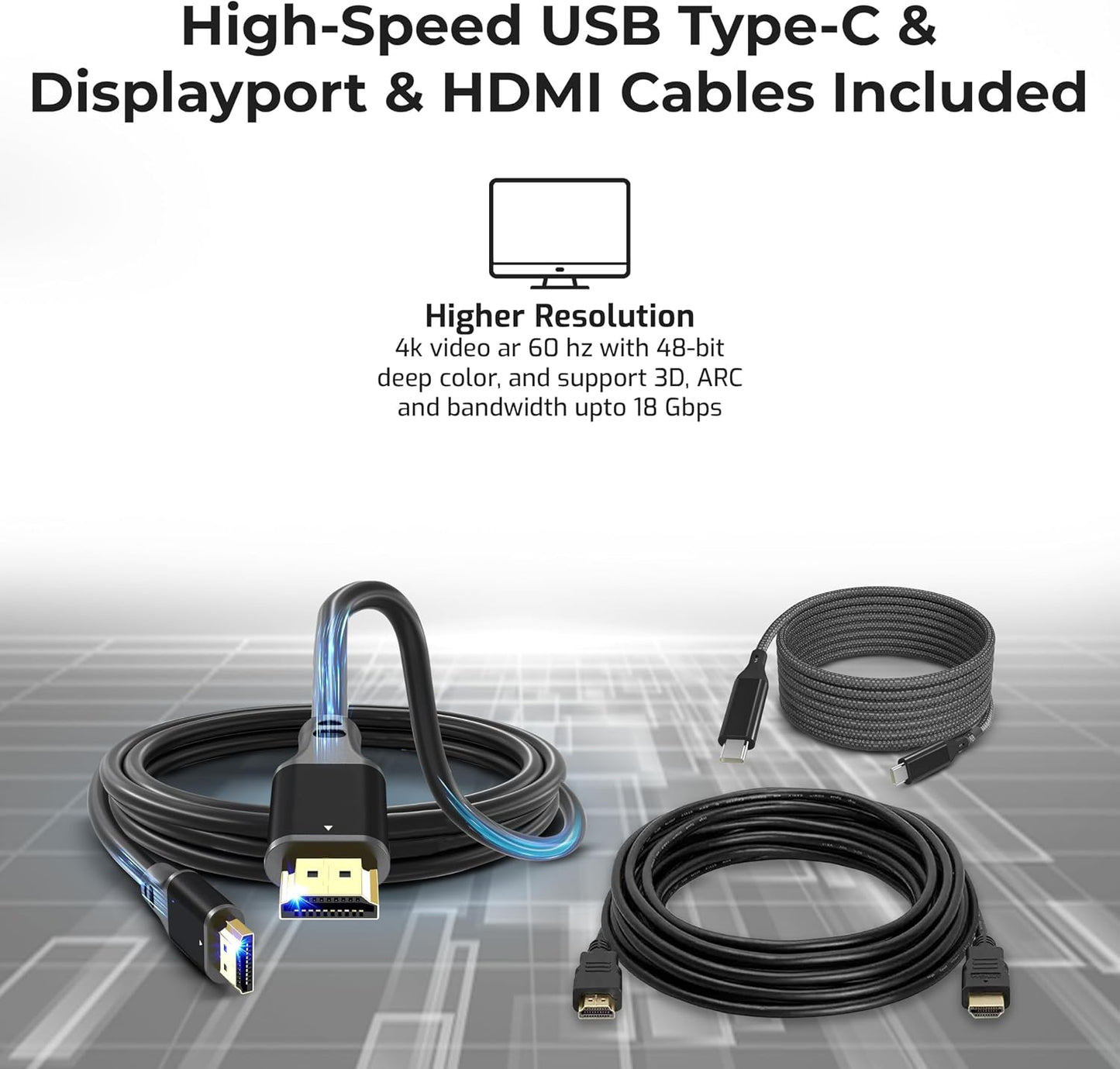 HP USB-C Dock g5 and Charging Bundle - HP Docking Station Dual Monitor 5TW10AA / 5TW10UT / 5TW10AA#ABB with 120W Adapter, HDMI, DisplayPort, USB-C Cables + Microfiber Cloth (Renewed)