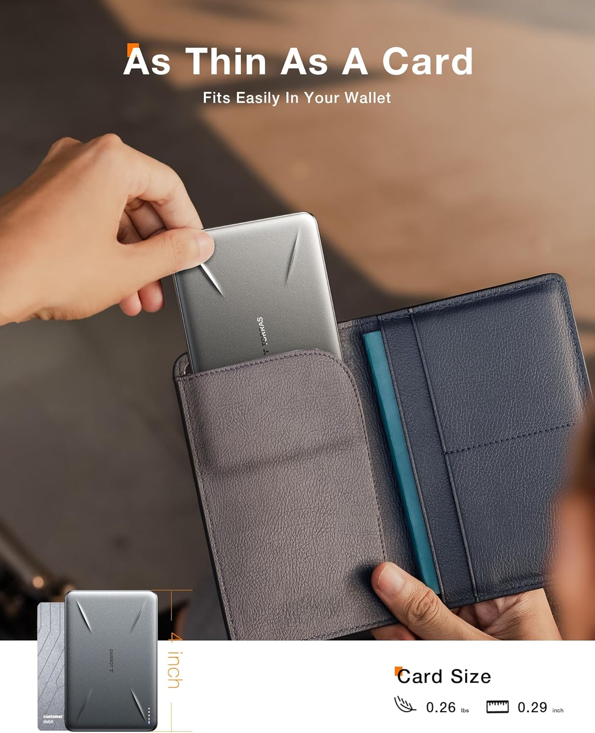 TORRAS for MagSafe Portable Charger, Ultra Slim 5,000mAh Wireeless Magnetic Power Bank Fast Charging Battery Pack with USB-C Cable, Magsafe-Compatible Charger for iPhone 17 Pro Max/17 Pro/16/15/14/13
