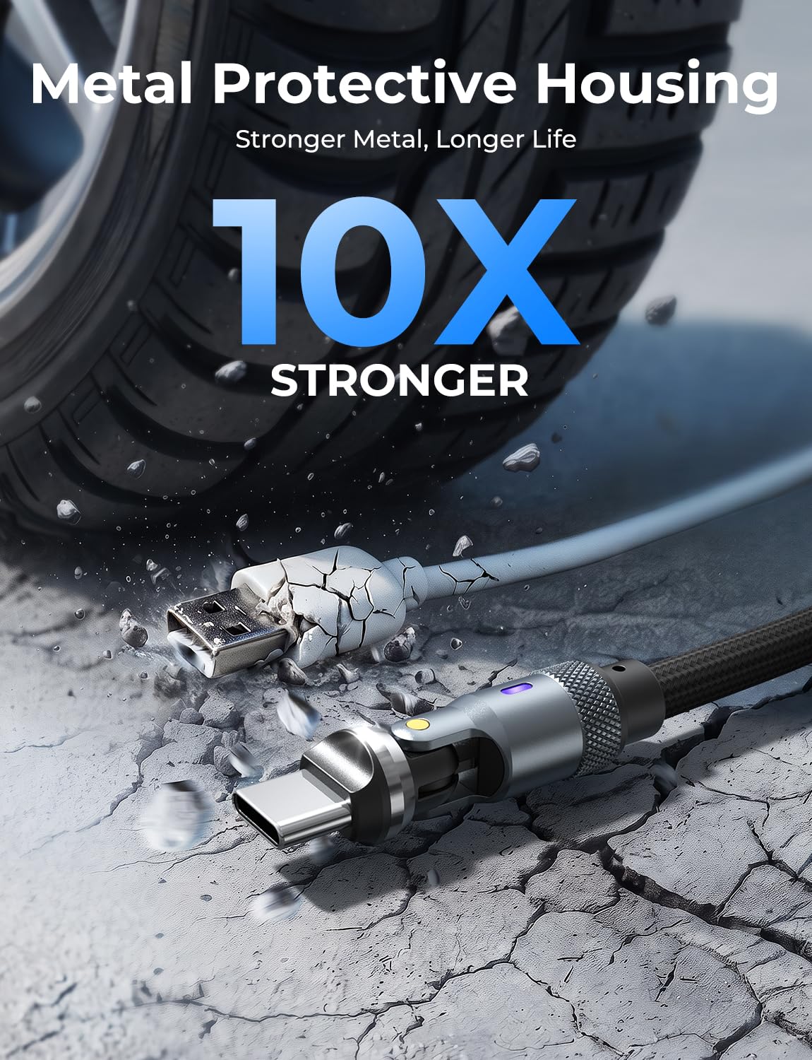 USB C Cable Fast Charging (6FT), Chubby 240W USB C to USB C Cable