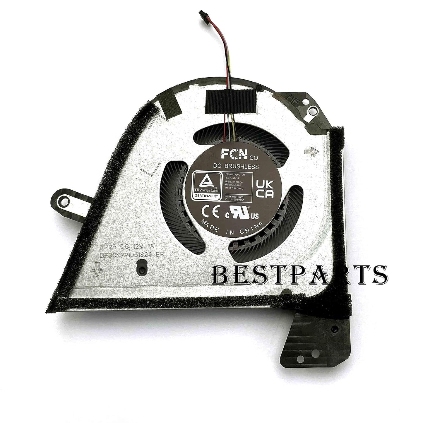 CPU+GPU Cooling Fan Replacement for ASUS ROG Zephyrus M16 (2022) GU603 GU603ZE GU603ZM GU603ZW GU603ZX 13NR08R0T02011, 13NR08R0T03011 (84 Blades and Moving up to 13% More air Than ROG G15 GA503 2021)