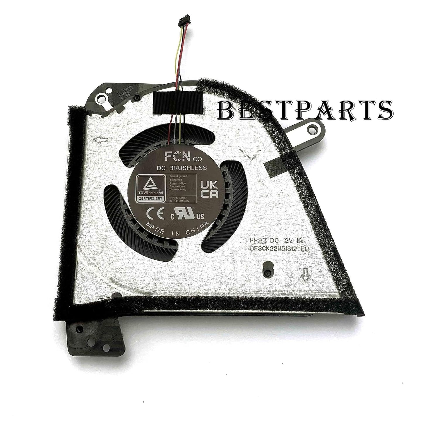 CPU+GPU Cooling Fan Replacement for ASUS ROG Zephyrus M16 (2022) GU603 GU603ZE GU603ZM GU603ZW GU603ZX 13NR08R0T02011, 13NR08R0T03011 (84 Blades and Moving up to 13% More air Than ROG G15 GA503 2021)