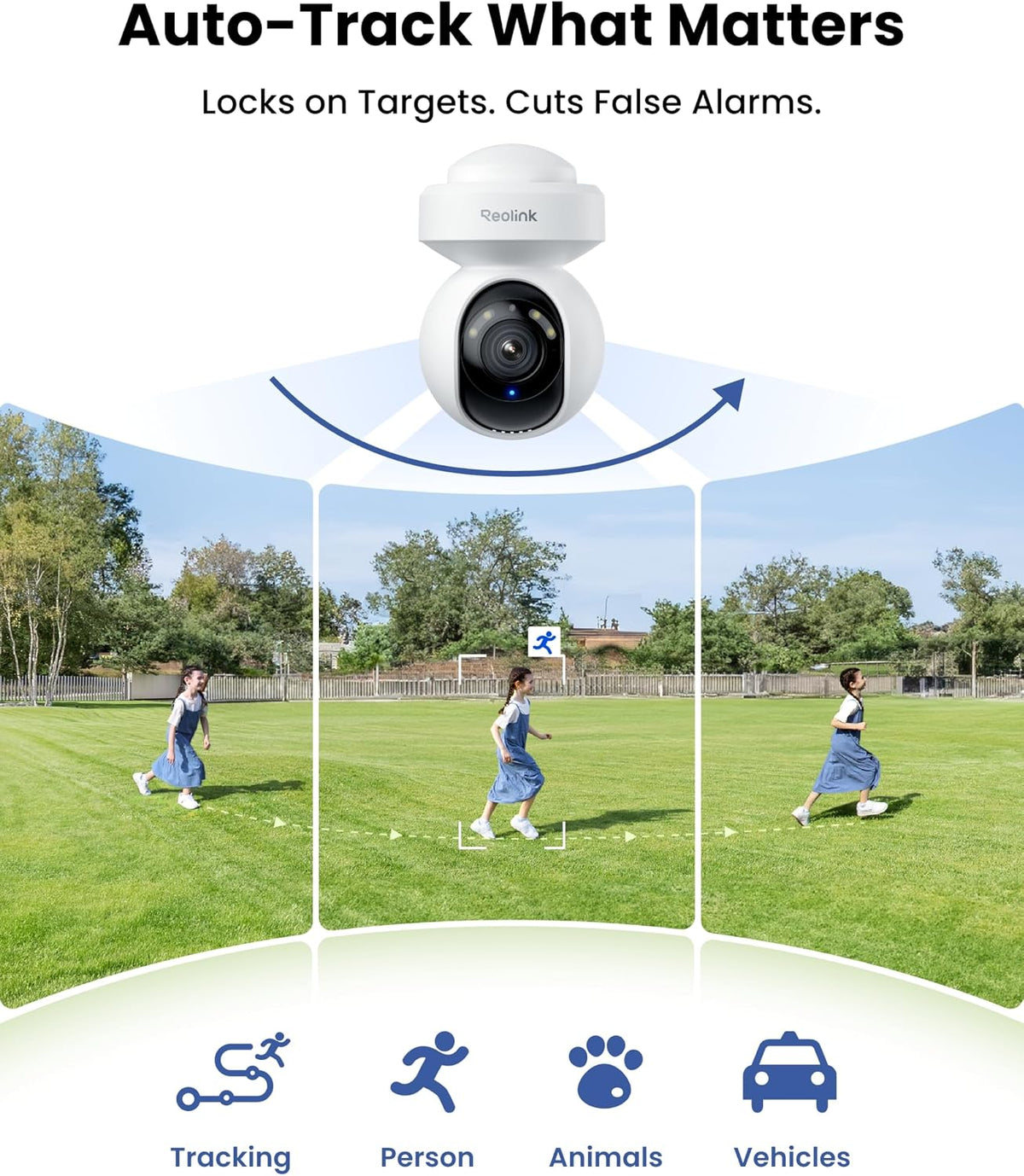 REOLINK E1 Outdoor Pro 4K PTZ Outdoor Security Camera WiFi Plug-in Power