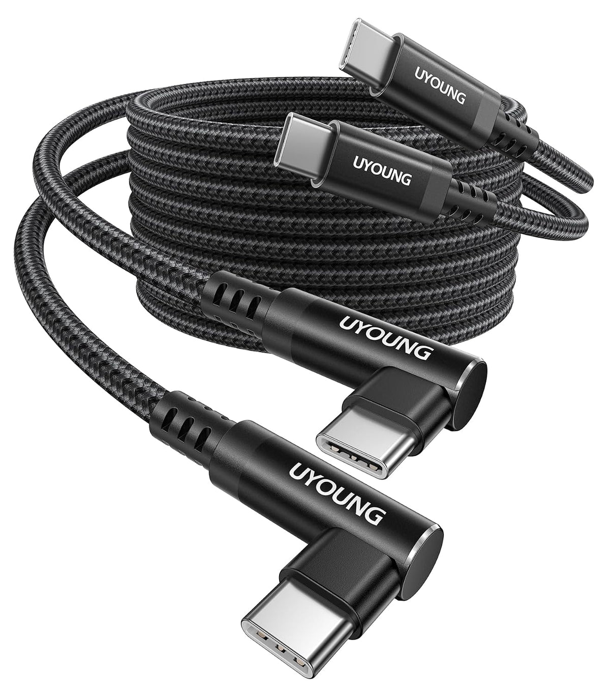 USB C to USB C Cable 90 Degree 60W USB C to C Fast Charging Cable 6ft