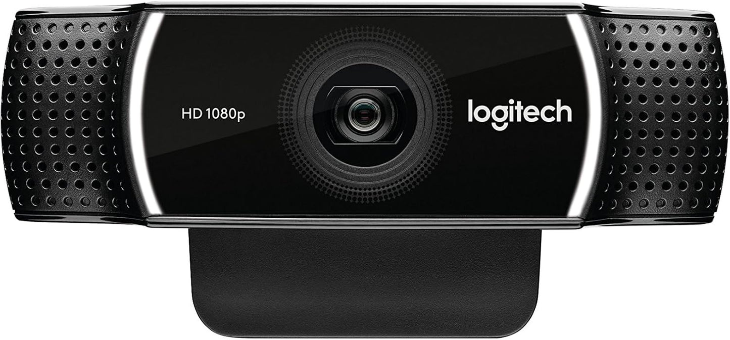 Logitech 1080p Pro Stream Webcam for HD Video Streaming and Recording at 1080p 30FPS (Renewed)