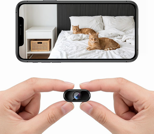 1080P Mini Hidden Camera Wireless, Indoor Security Camera with Motion Detection & Night Vision, App Control - Ideal Nanny Cam, Pet Monitor for Home Office