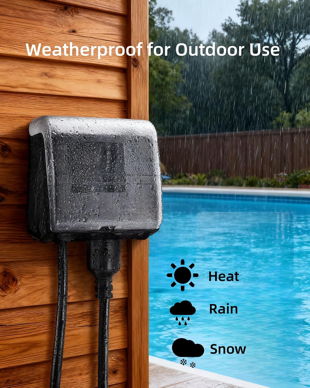 WiFi Pool Pump Timer,Twist-Lock NEMA L5-20R