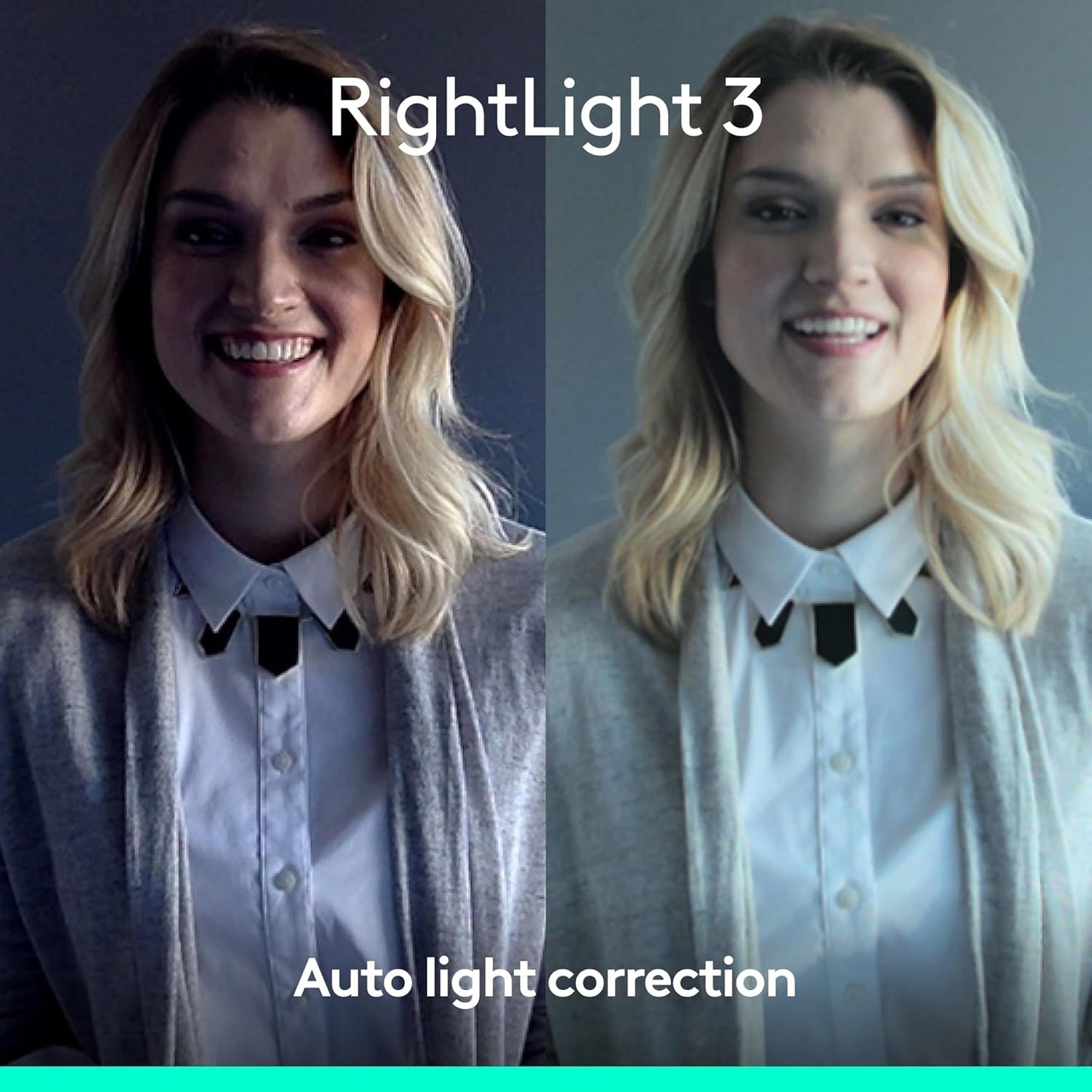 Logitech Brio Ultra 4K HD Webcam for Streaming and Meetings - Black | Ultra HD with glass lens, auto light correction, wide view, works with Windows Hello, certified for Teams, Zoom, Google Meet