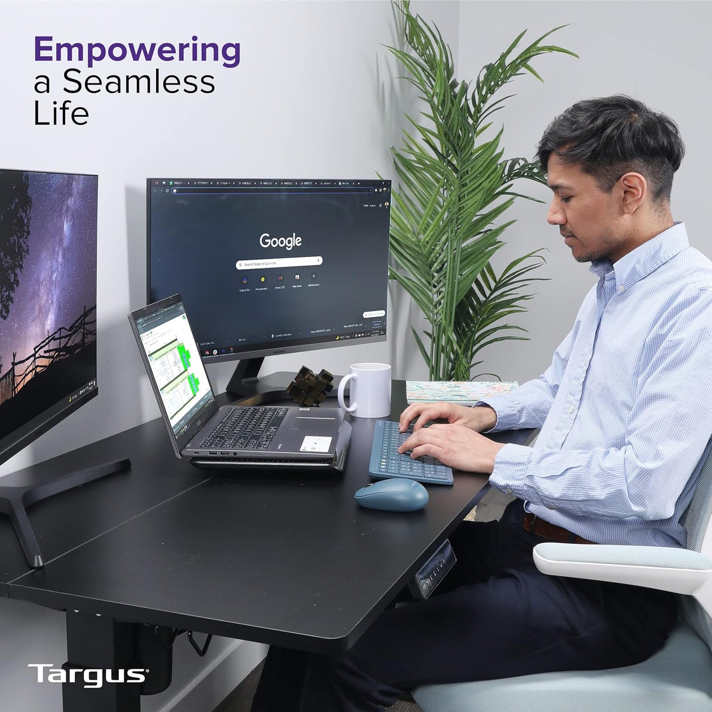 Targus Laptop Cooling Pad, Single Fan, Up to 16 Inch, for Macbook/PC, Black (AWE69US)