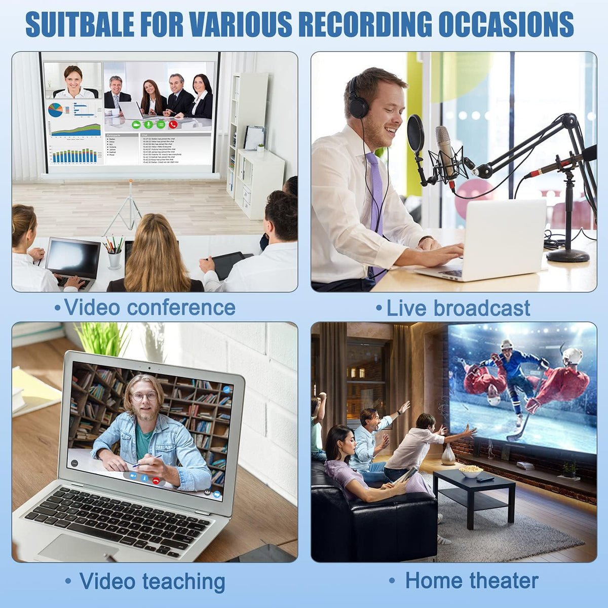 Guermok Video Capture Card, 4K USB3.0 HDMI to USB C, 1080P 60FPS & 2K 30FPS | Capture Card for Streaming, Compatible with iPad Mac OS Windows, Quest 3, OBS, PS5/4, Switch2/1, Xbox, Camera (Silver)