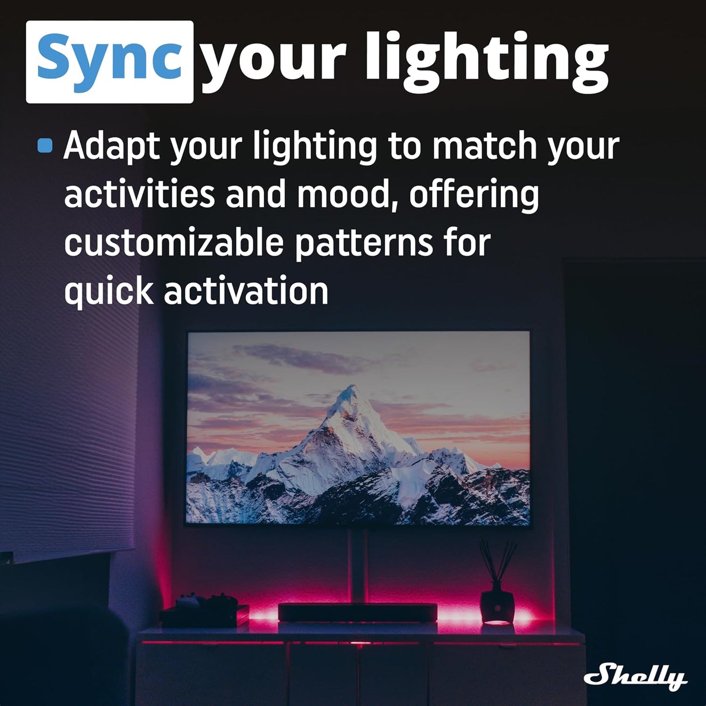 Shelly Plus RGBW PM | WiFi Smart Remote Control for RGBW Led Strips with Power Metering | Home Automation | Bluetooth Gateway | No Hub | Compatible with Alexa & Google Home | iOS Android App