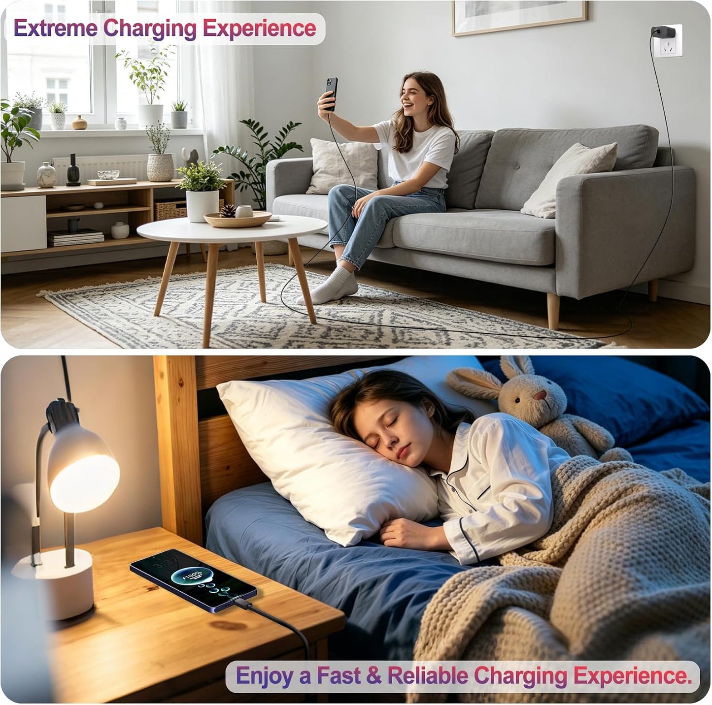 60W Super Fast Charger Samsung Charger Android Phone Chargers,2Pack USB C Charger Fast Charging Block & 10FT USB C Cable Cord for Samsung Galaxy S26 Ultra/S26/S26+/S25 Ultra/S25/S24/S23/S22 Ultra/S20