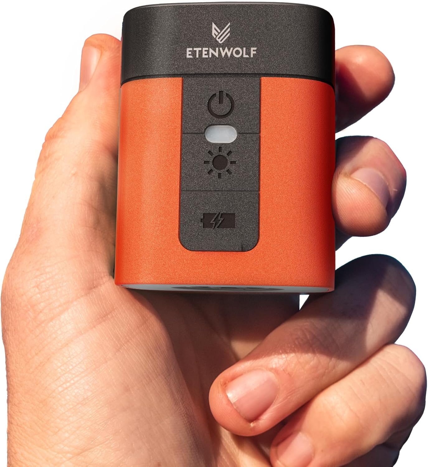 ETENWOLF AIR 3 Air Pump for Inflatables with 2600mAh Battery& Camping Light | Ultra-Fast and Mini Electric Air Pump, Inflate Deflate for Air Mattress, Pool Floats, Vacuum Storage Bags