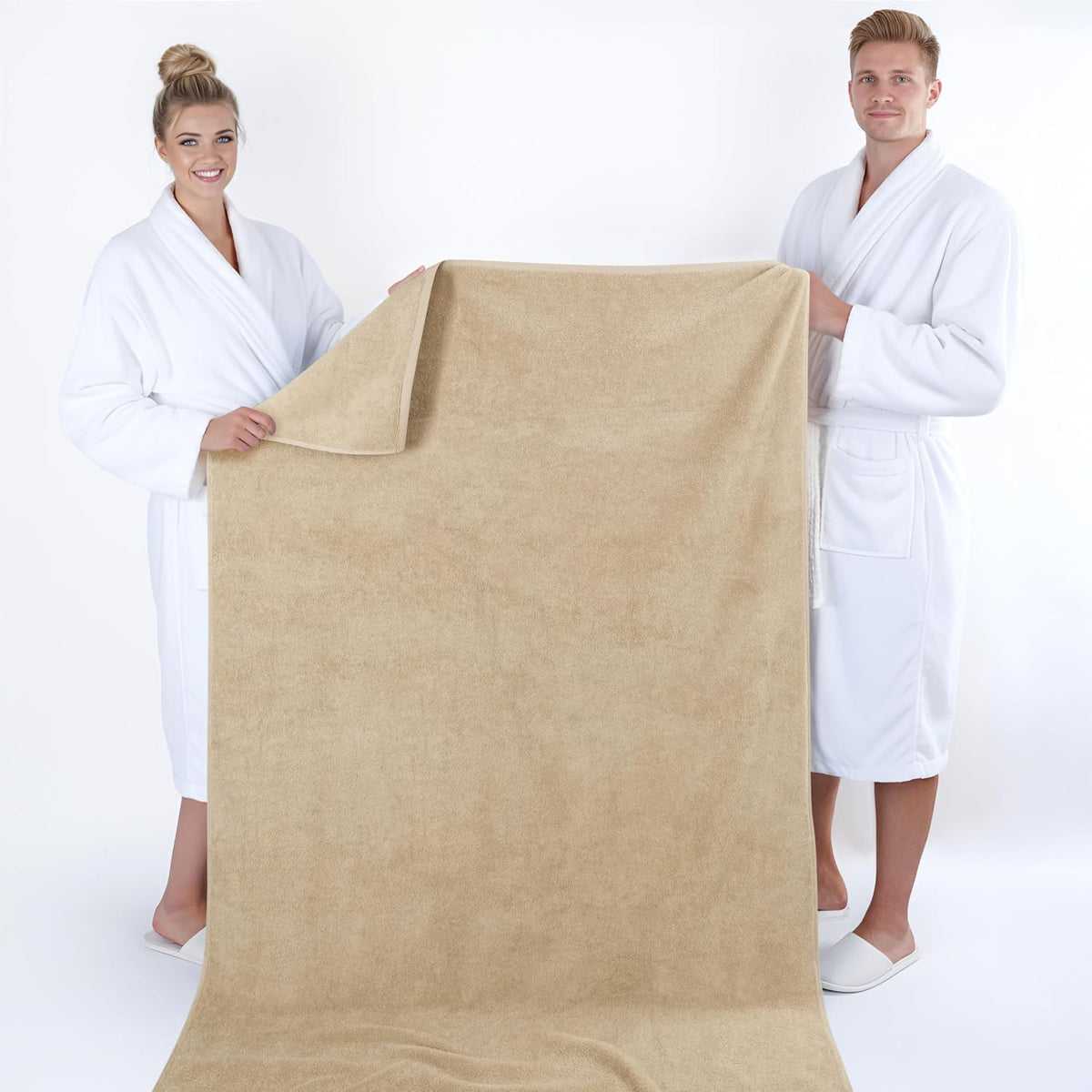 American Soft Linen 100% Cotton Luxury Turkish Towels, 40x80 XL Bath Sheet