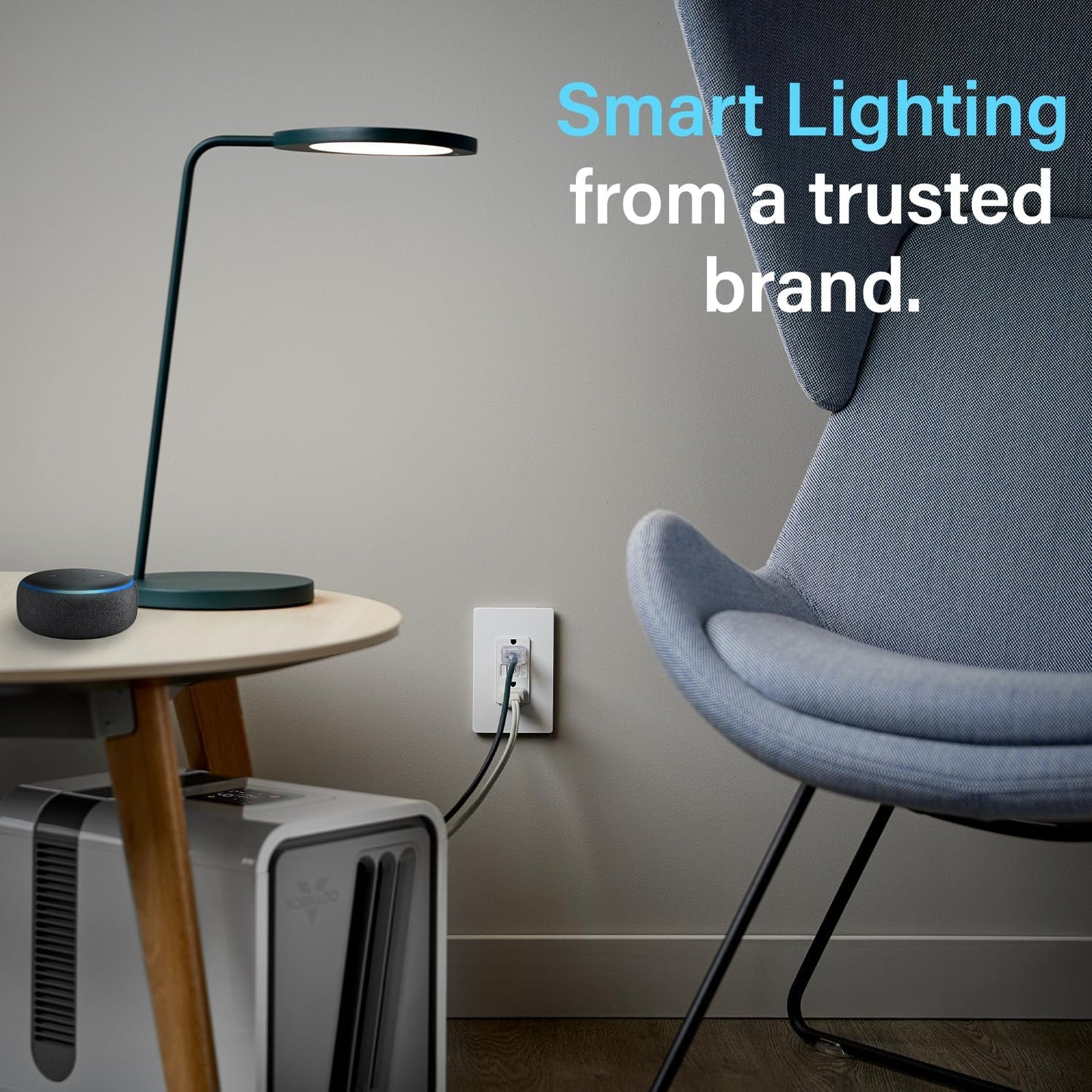 Legrand Radiant Wi-Fi Matter 15 Amp Smart Outlet, White 1 Pack | Effortless Setup, Compatible with Alexa, SmartThings, HomeKit and Google, Matter Smart Hub Required, Set Scenes, Save Energy