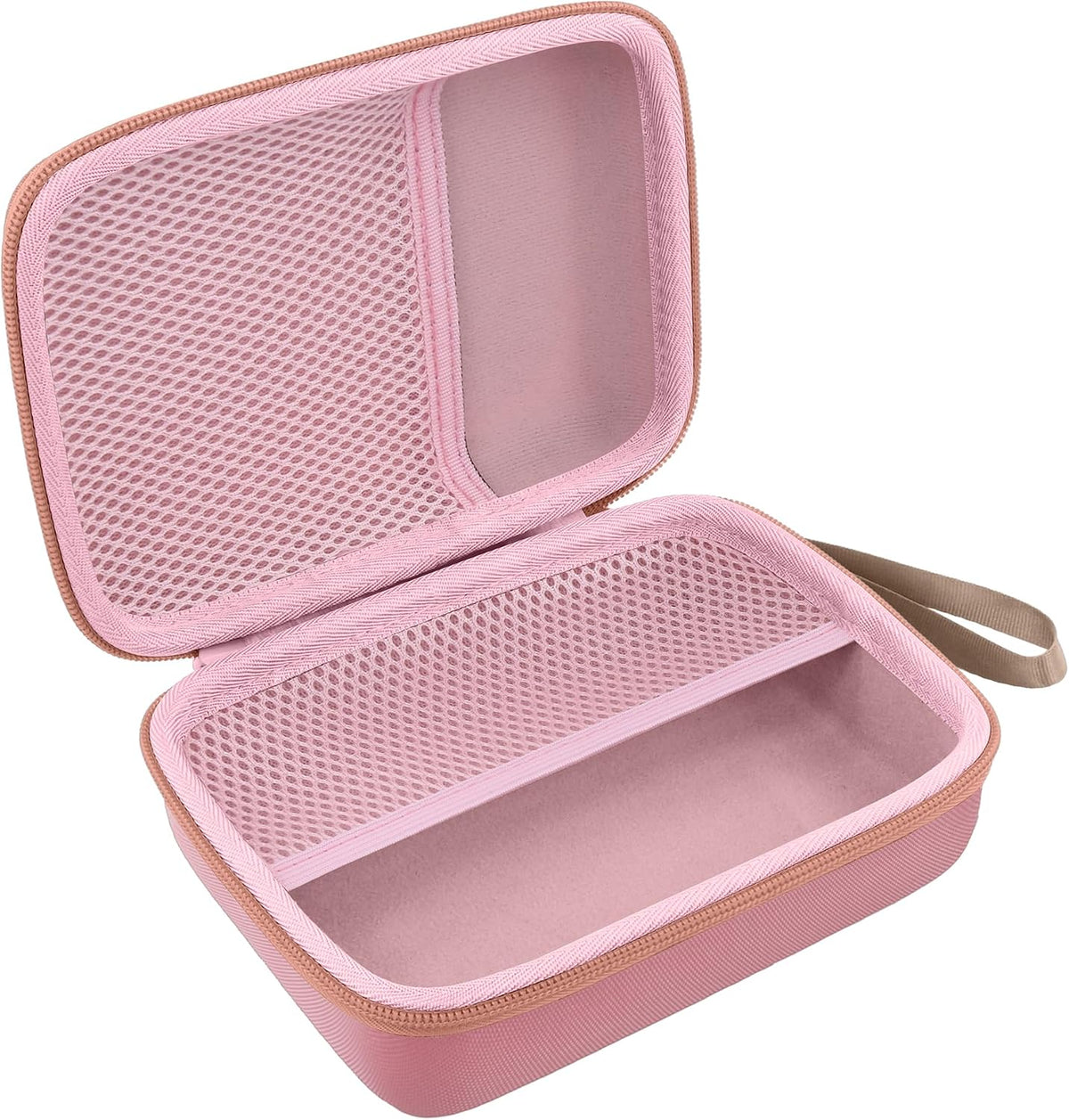 Hard Storage Case for WOLFBOX MF100/MF50/MF60/70 Electric Air Duster | Shockproof, Anti-crush, Mesh Pocket, Accessory storage, Not losing accessories, Protective Storage Box, Pink Case