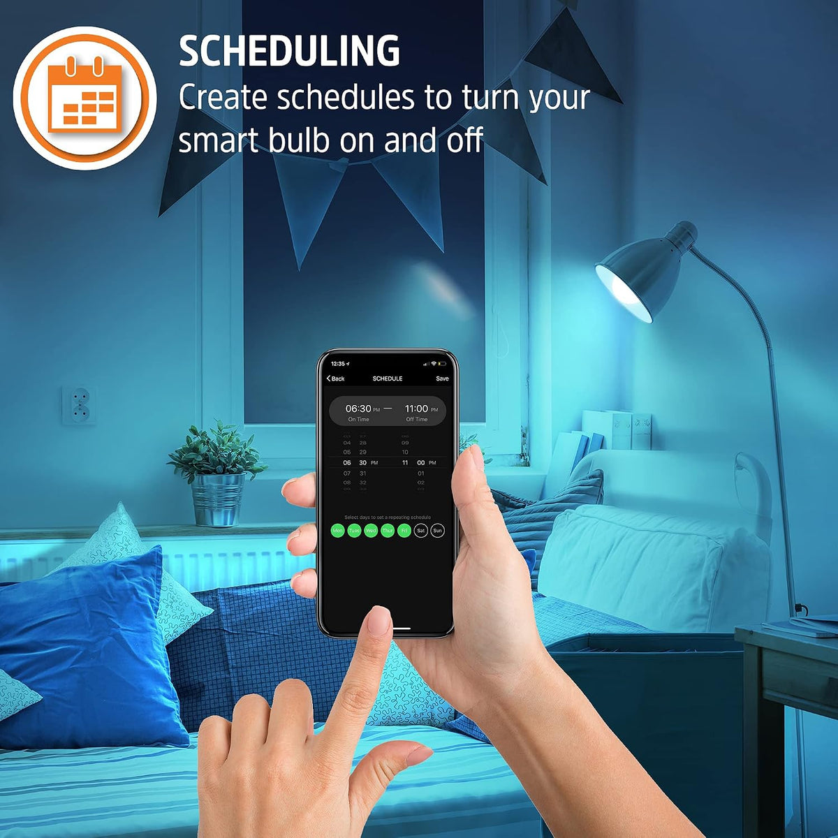 Energizer SMART RGBW A19 Bulb - 2 Pack