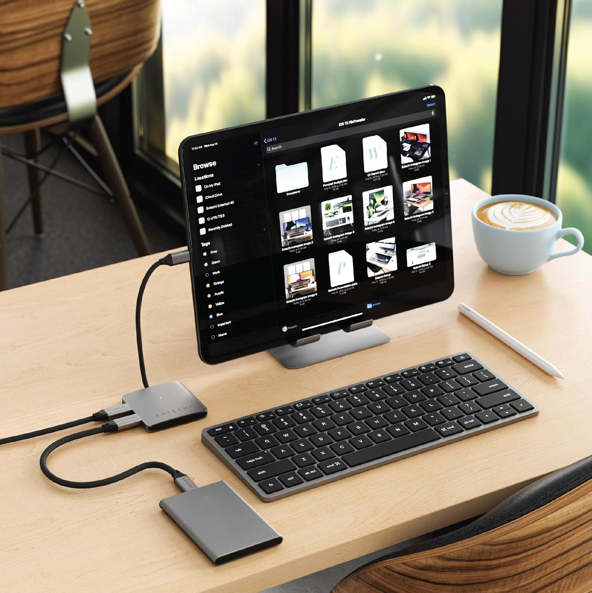 Satechi 4-in-1 USB-C Hub, 100W PD Pass-Through Charging, and More