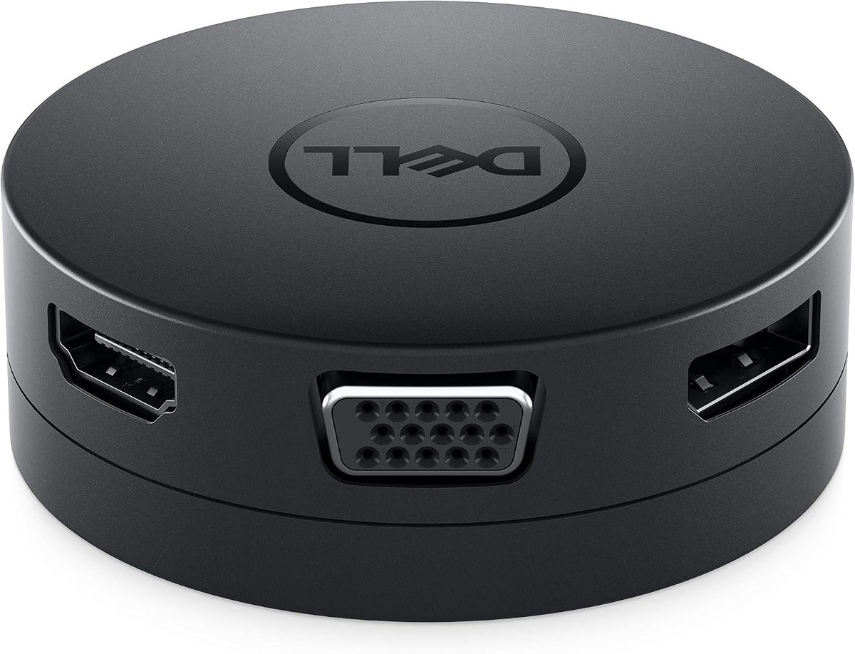 Dell DA300 USB-C Mobile Adapter, Bases & Docking Stations, Black