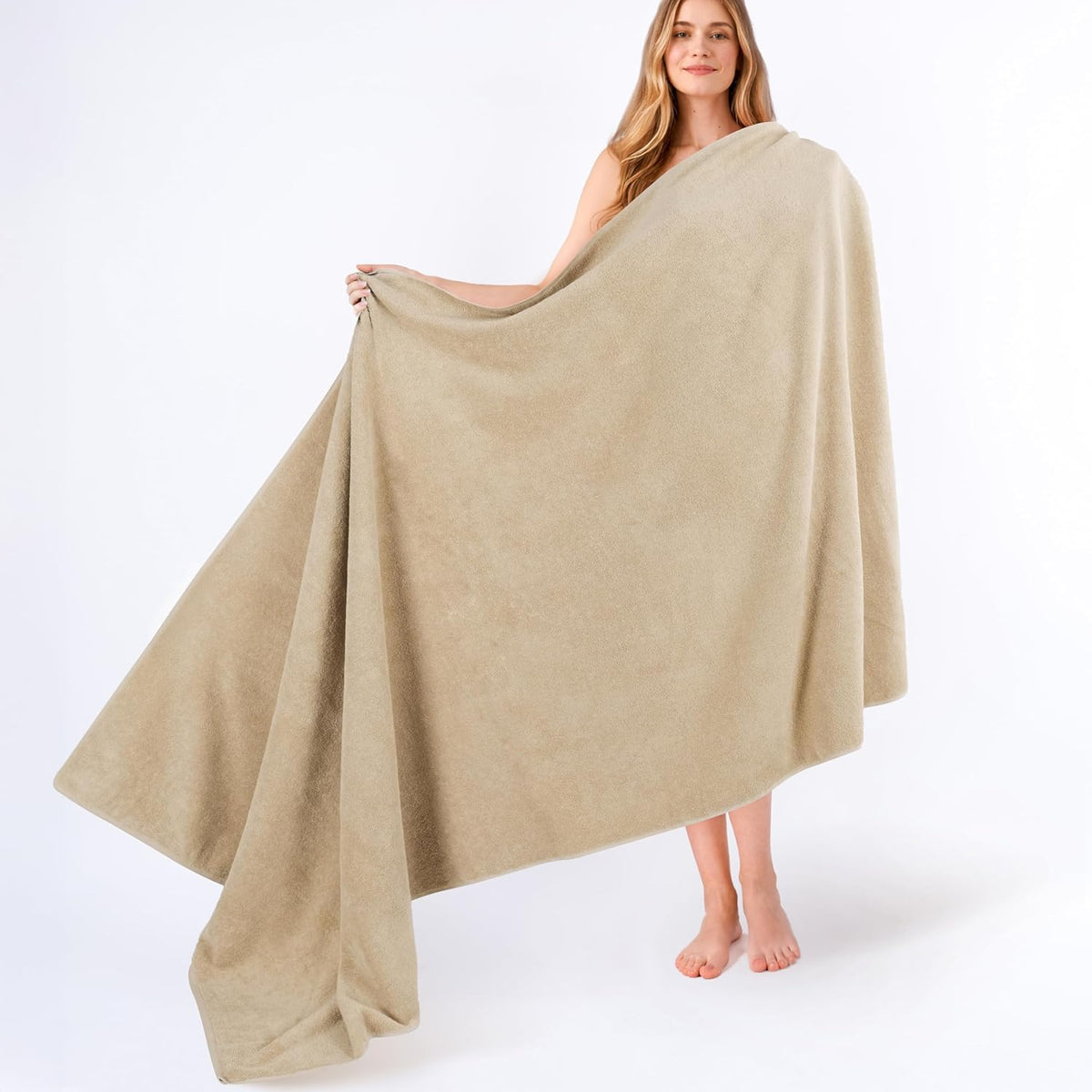 American Soft Linen 100% Cotton Luxury Turkish Towels, 40x80 XL Bath Sheet