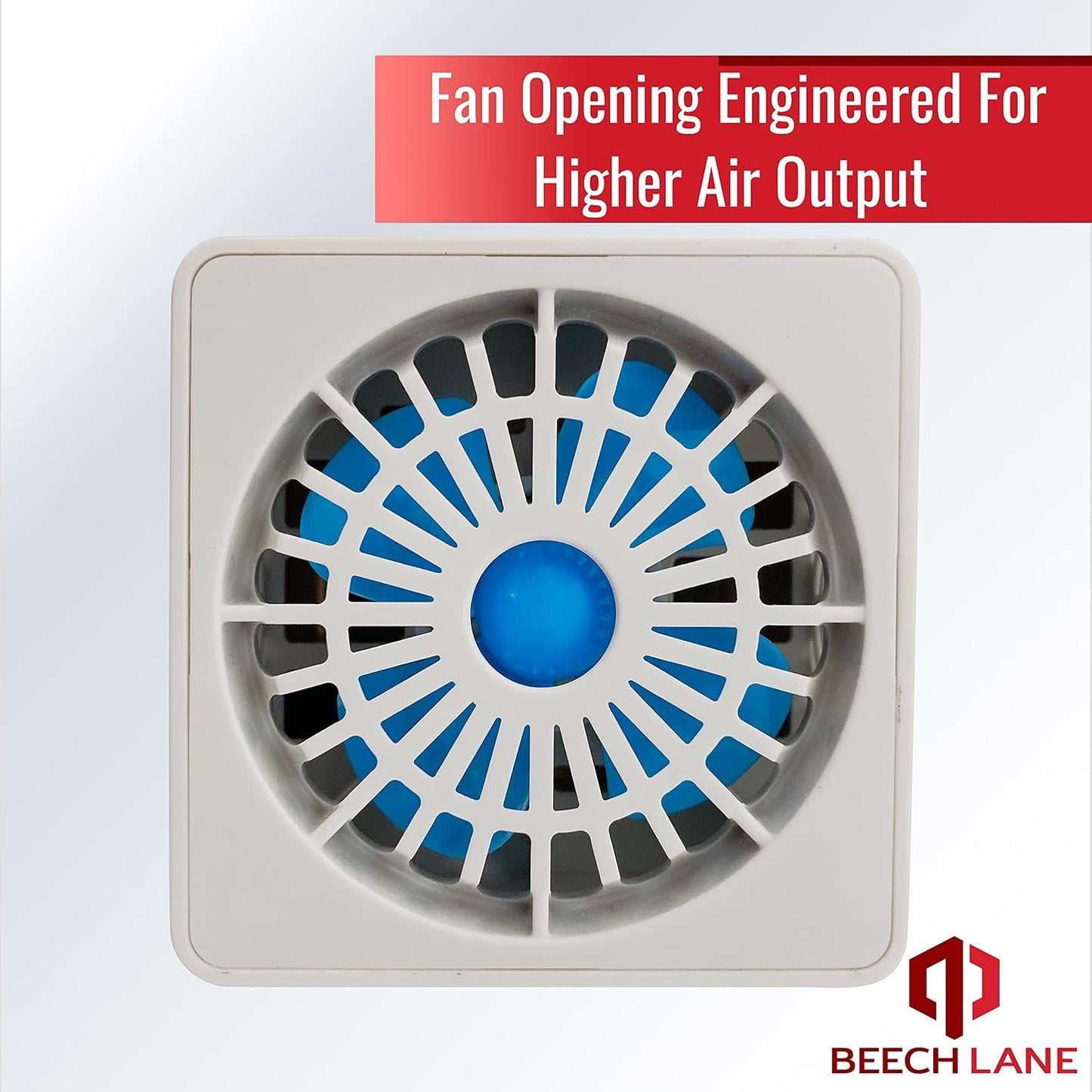 Beech Lane RV Fridge Fan, Patented, High Power 3,000 RPM Motor, Easy On and Off Switch, Multiple Side Vents Increase Airflow, Durable Construction, Helps Circulate Refrigerator Air (Natural)