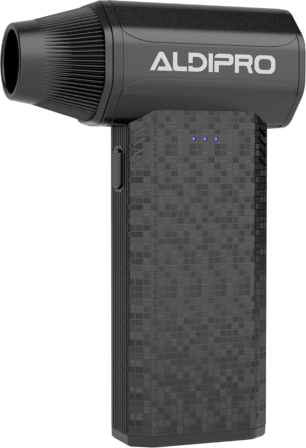 110000 RPM Brushless Compressed Air Duster for Deep PC Keyboard Cleaning | Air Duster with 4 Custom Nozzles for All Electronics, Car Interiors & Any Narrow Crevice, Reusable Canned Air Spray