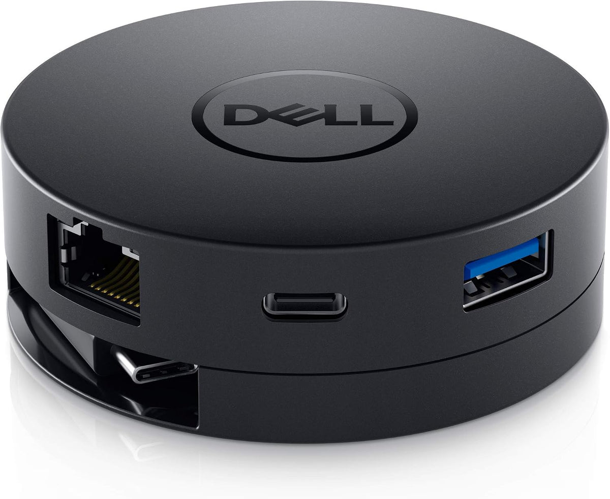Dell DA300 USB-C Mobile Adapter, Bases & Docking Stations, Black