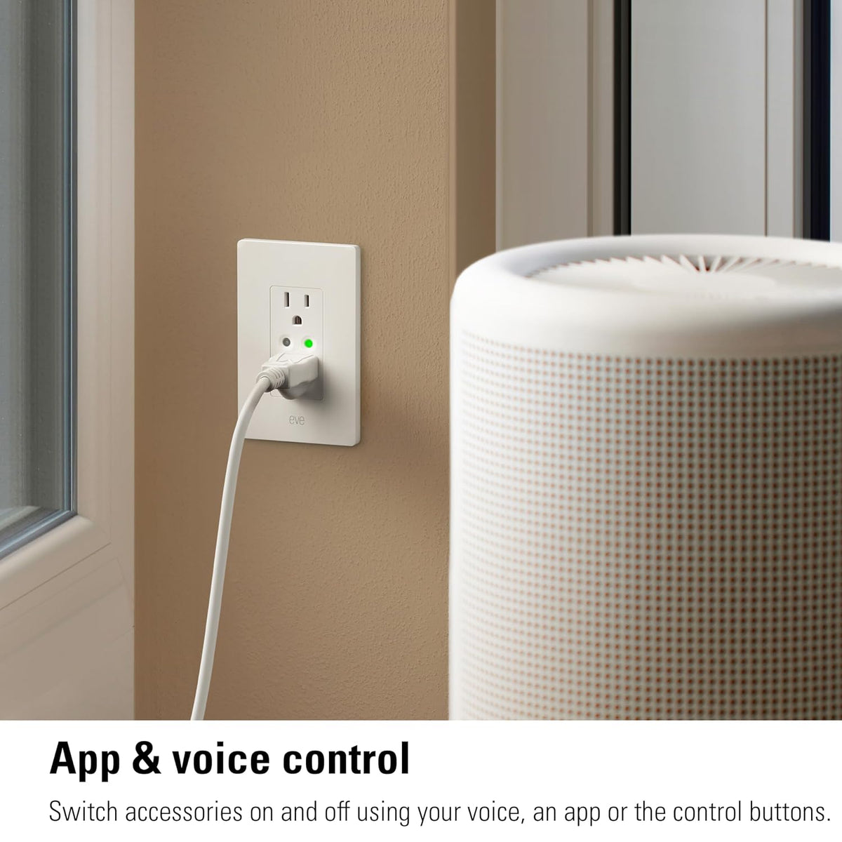 Eve Energy Outlet (Matter) 3-Pack – Smart Outlet & Power Meter | App & Voice Control, No Bridge, Thread, for Apple, Alexa, Google, SmartThings, requires Thread Router