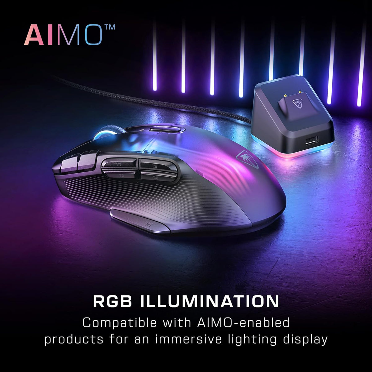 Turtle Beach Kone XP Air Wireless RGB Gaming Mouse for PC
