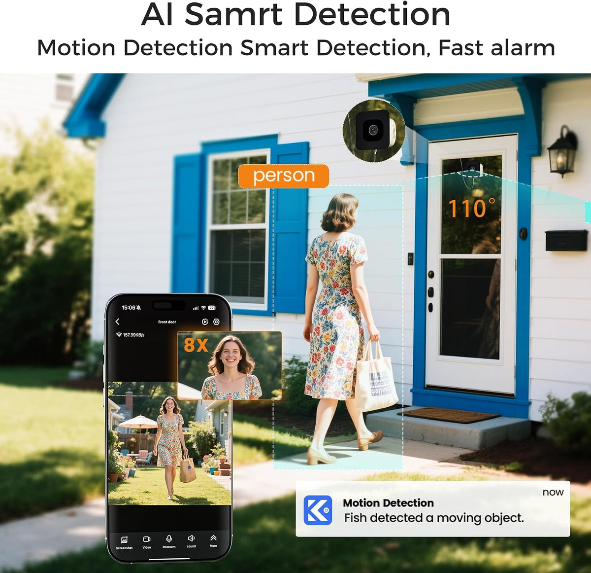 No Drill Window Camera, QHD+ 2880x1620, 2Pack Indoor Window Security Cameras with Color Night Vision for Home Security, 2.4G&5G WiFi, Motion Detection, Compatible with Alexa&Google Assistant