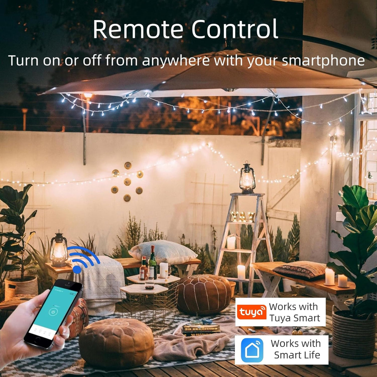 5GHz &2.4 GHz Outdoor Smart WiFi Plug Outlet