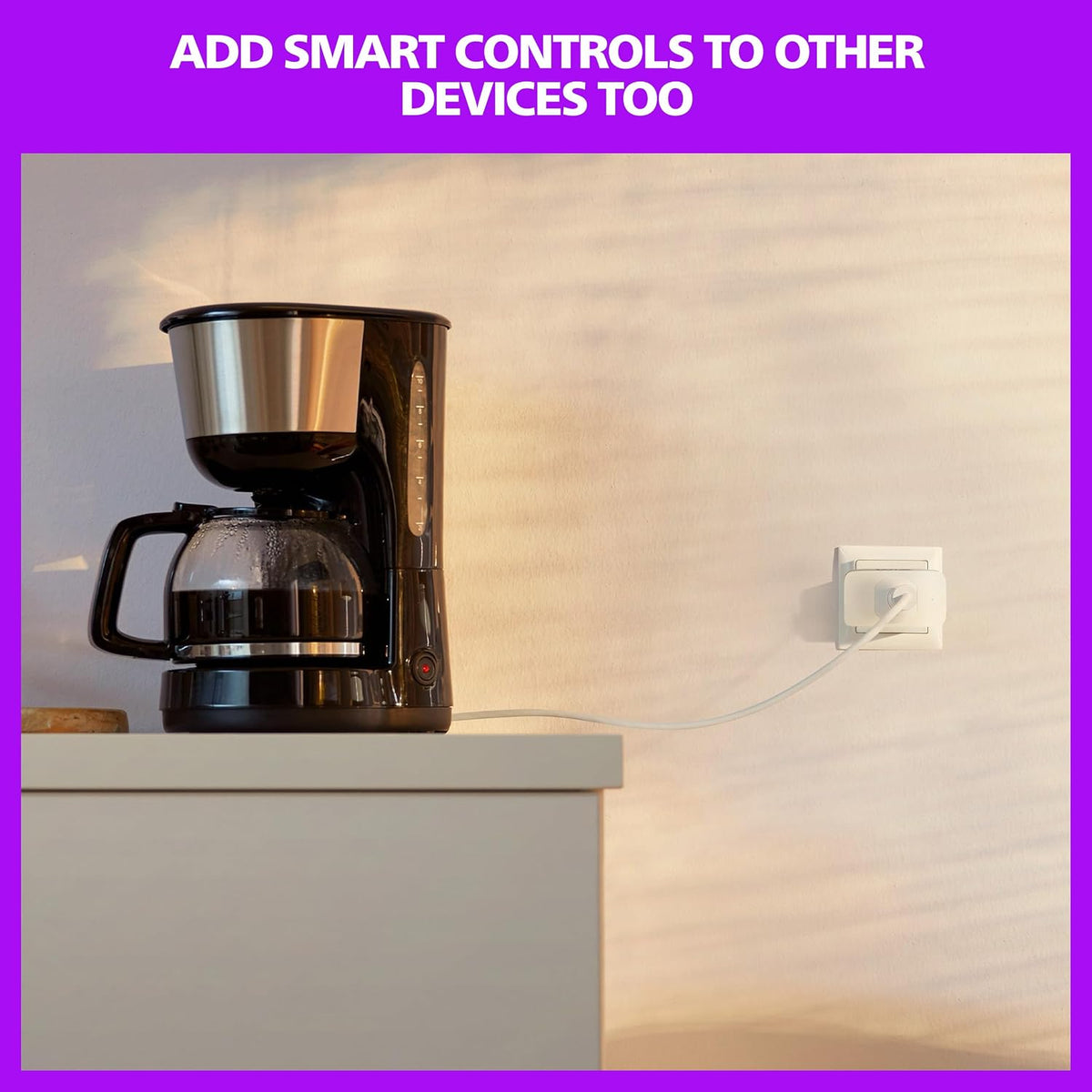 Philips Smart Lighting Smart Plug, Automations, Connected by WiZ, Alexa, Google Home, Apple Home