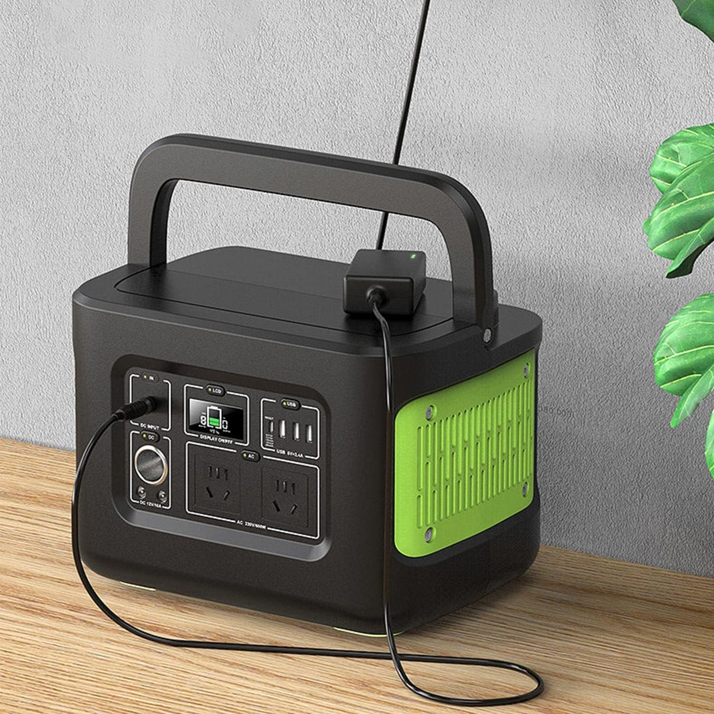 Jackery Charger, 90W Power Supply for Jackery Explorer 550/500/300/240/160 E240 E300 E500 E550, Anker 521 Portable Power Station, Solar Generator 167Wh 240Wh 293Wh 518Wh Lithium Battery Charging Cord