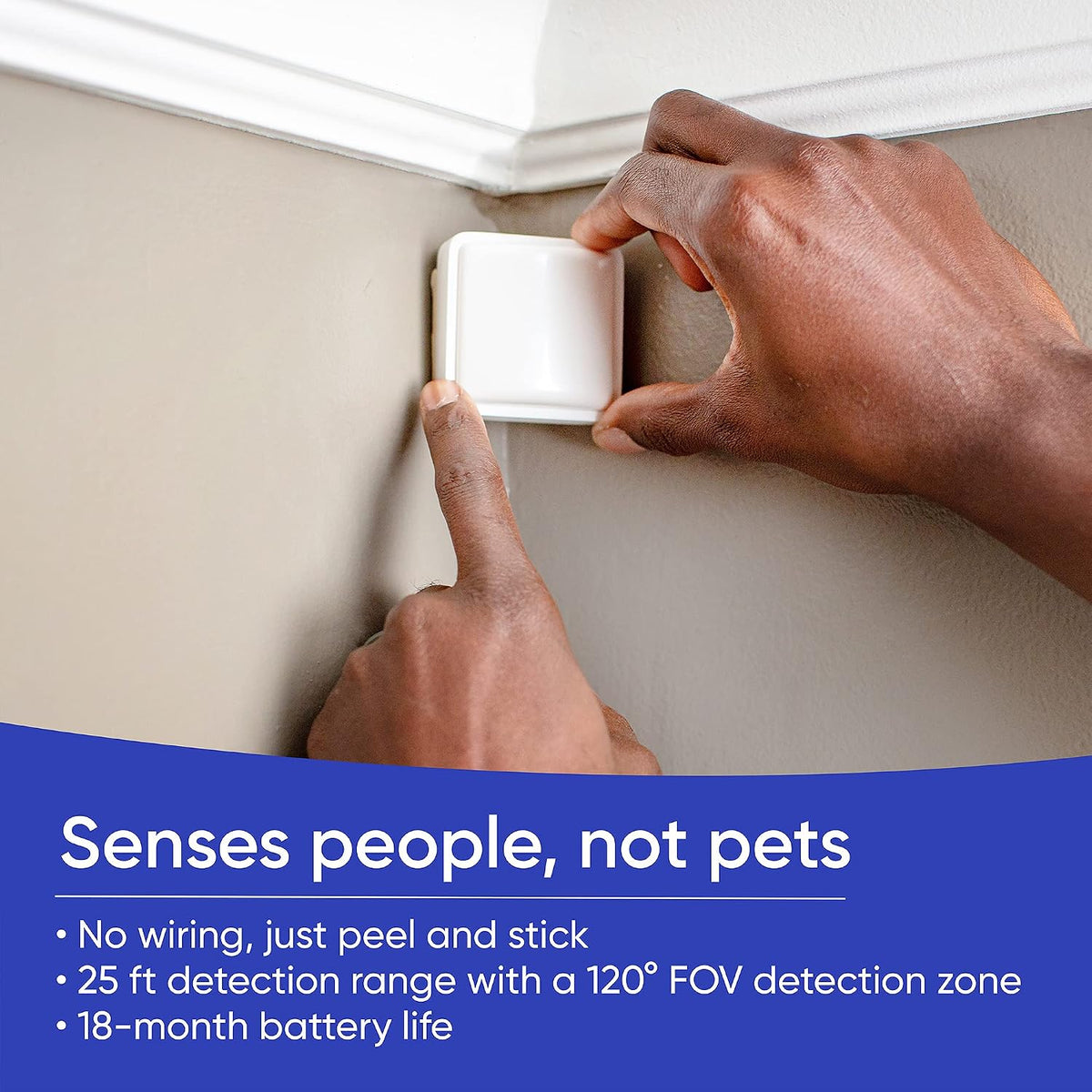 Wyze Home Security System Motion Sensor (1-Pack) Wyze Sense Hub Required