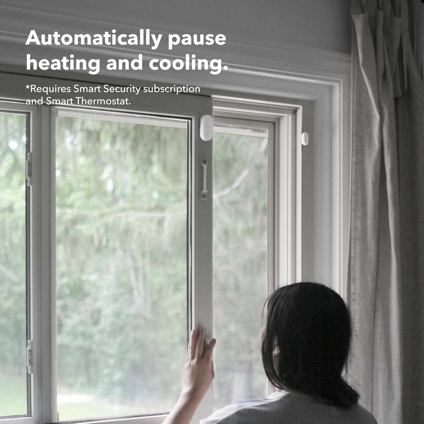 ecobee Smart Sensor for Doors & Windows 2 Pack for Home Security | Get instant alerts when doors and windows are opened. Enhance your security and peace of mind by securing your home.