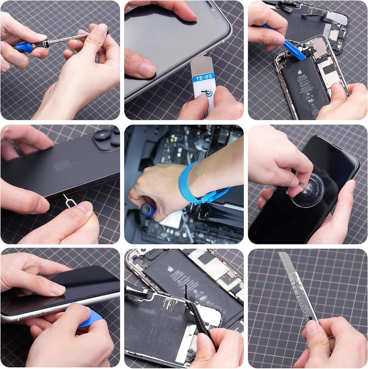 XOOL 82 in 1 Precision Screwdriver Set, Magnetic Electronics Repair Tool Kit with Flexible Shaft and Extension Rod, Compatible for PC, Laptop, iPhone, PS4, PS5, Xbox, Camera, Computer, Tablet