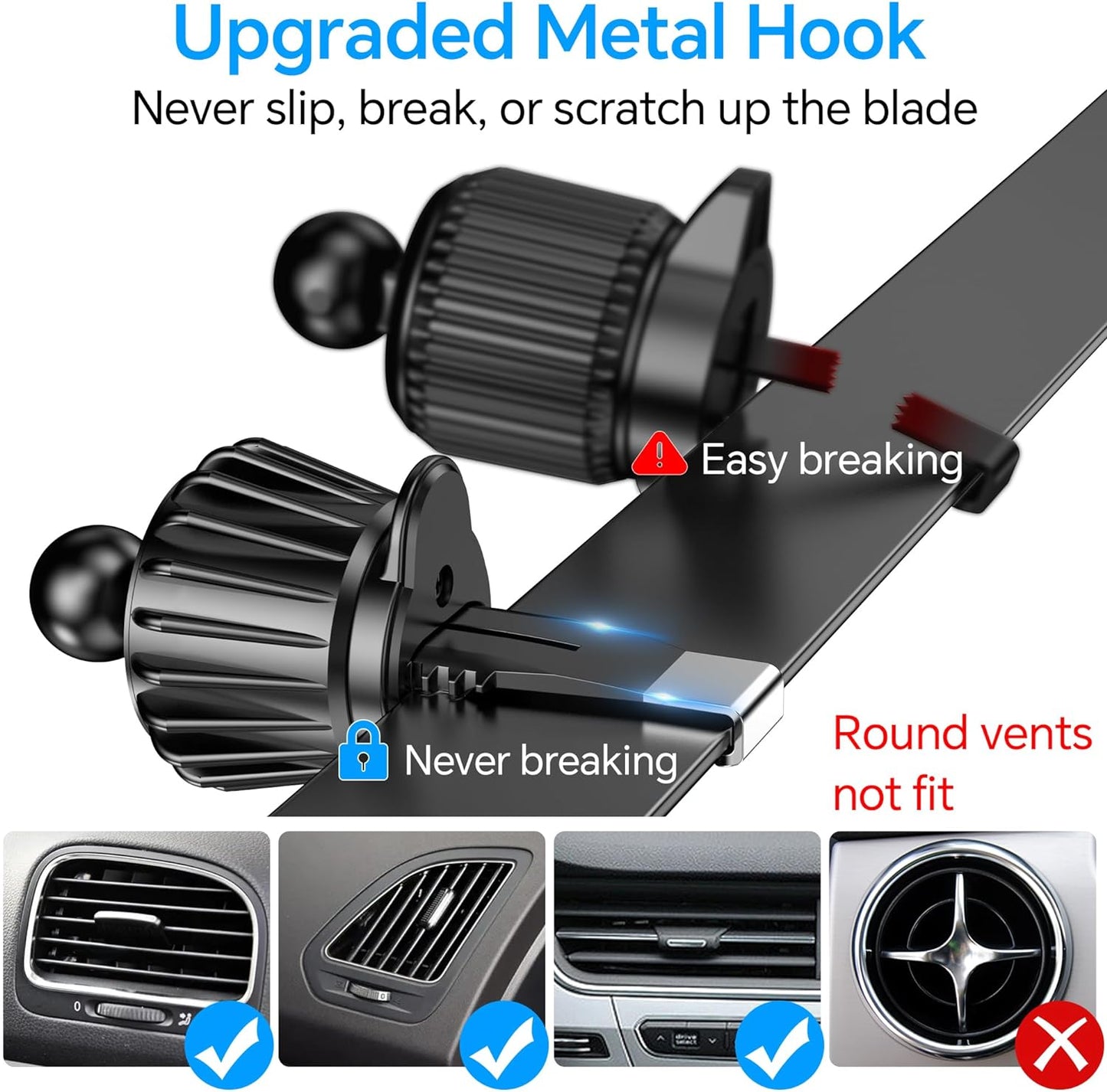 for Magsafe Car Mount【20 Strong Magnets】Magnetic Phone Holder for Car Phone Holder Mount Dash Mounted Holders Cell Phone Holders for Your Car Accessories for Women Men for iPhone 17 16 15 14