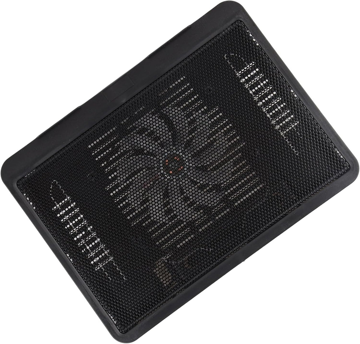 SUNGOOYUE Laptop Cooler Cooling Pad with Super Quiet Fan Ergonomic Stand USB Hub for Gaming Movies Black
