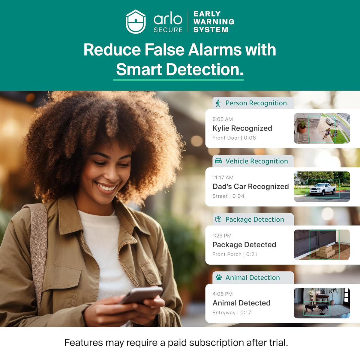 Arlo Essential Plug-in Security Camera 2K (3rd Gen) - 1-Cam