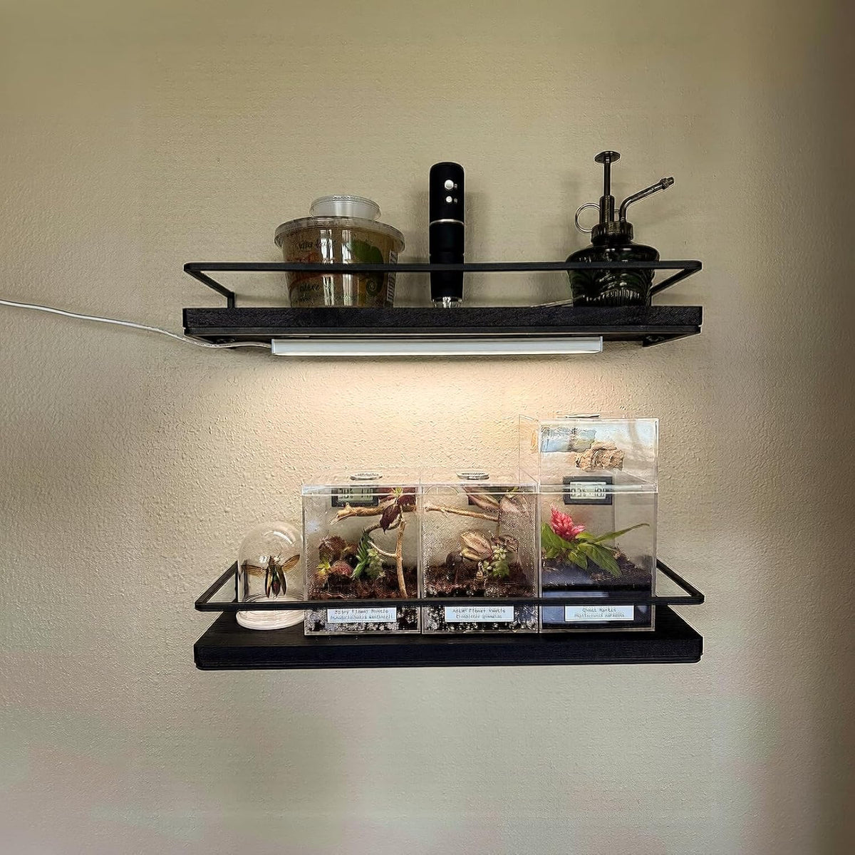 ASOKO Under Cabinet LED Light Bar 12" 3000K Warm Kitchen Lamp
