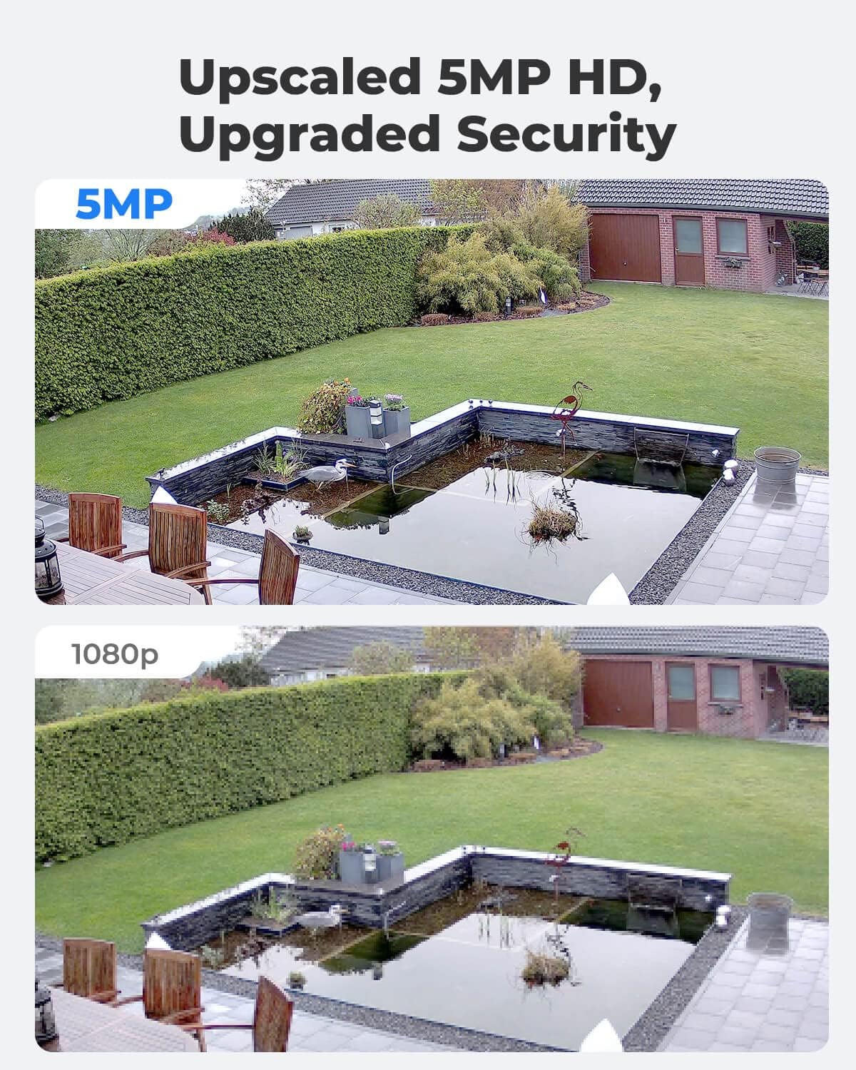 REOLINK RLC-520A 5MP PoE Security Camera, Outdoor Dome with IR Night Vision | Smart Human/Vehicle/Animal Detection,100ft HD IR Night Vision, Work with Smart Home, Up to 512GB microSD Card, Time-Lapse