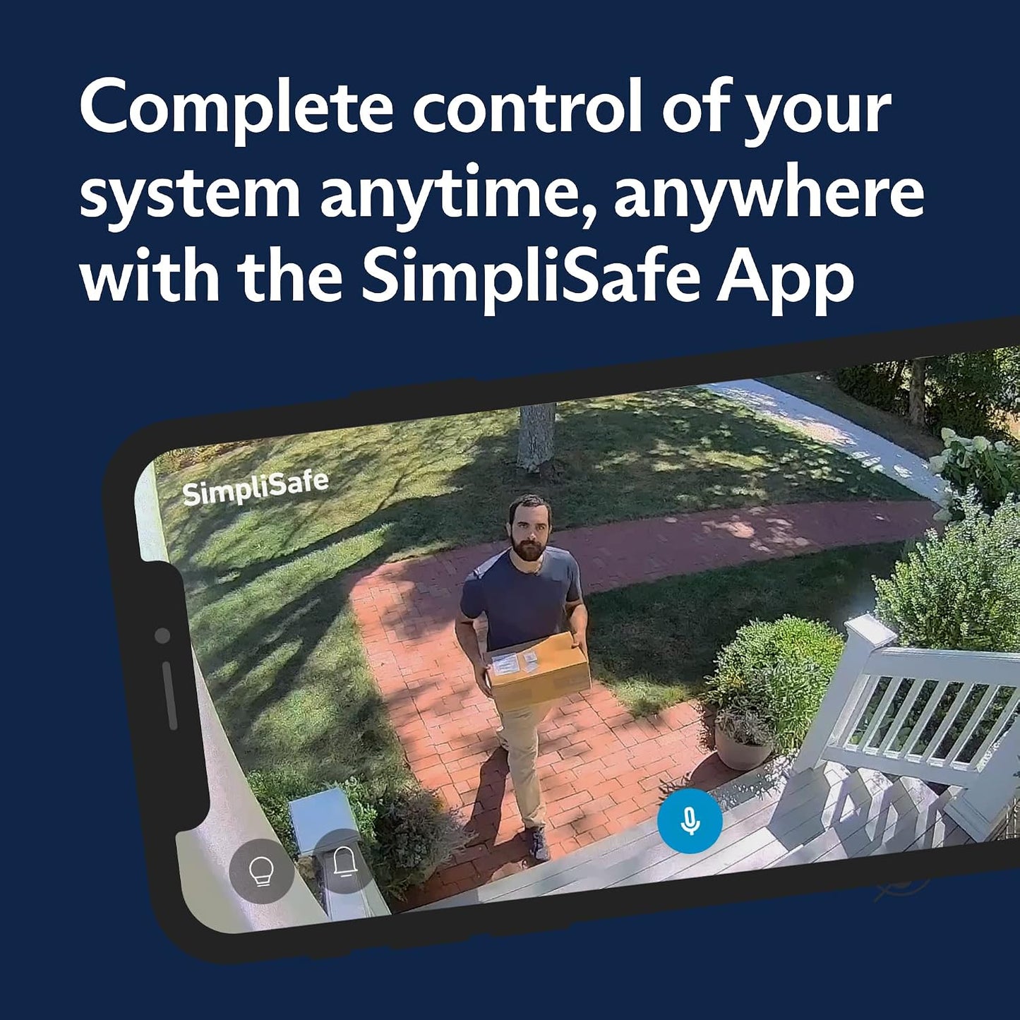 SimpliSafe SimpliCam 1080p Wired Indoor Home Security Camera with Built-in Privacy Shutter - Compatible with Gen 3 Home security system