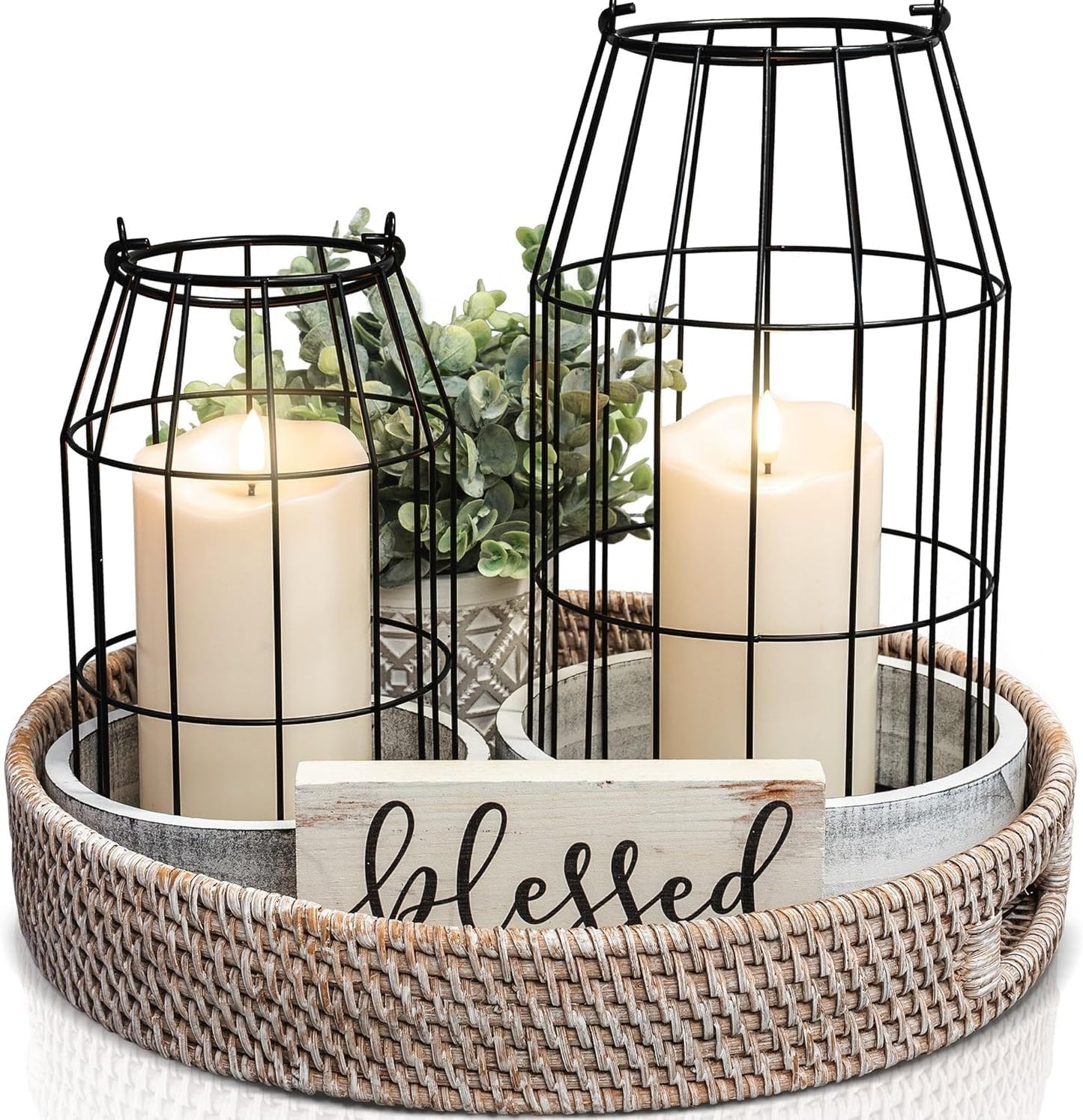 ANGELLOONG Flickering Flameless Candles with Remote, Fake Candles Set of 3 | Realistic Battery Operated Candles, LED Candle for Fall Room Home Wedding Decor Centerpieces Table Party Christmas Decoration
