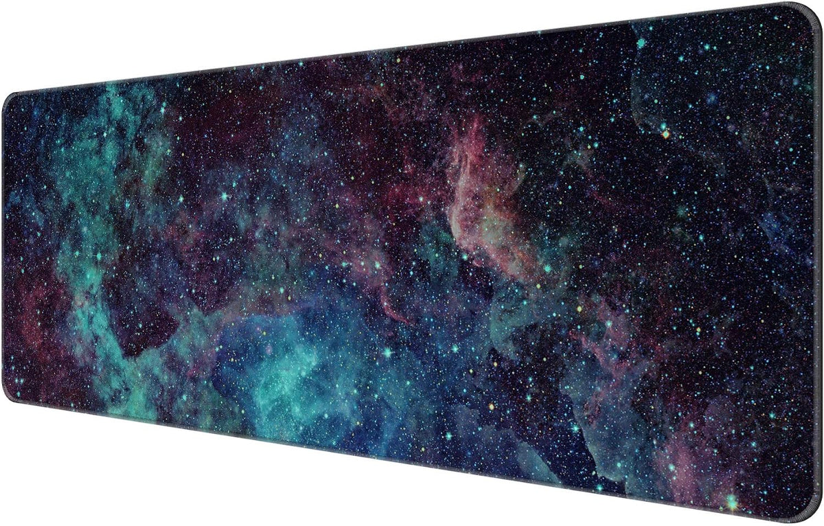 Large Thin Mouse Pad with Stitched Edges, Forest